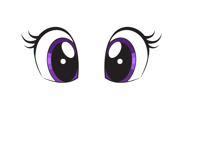 How to draw cute eyes