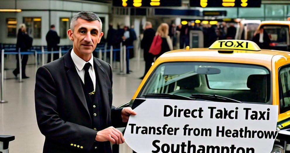 The Easy Ride: Your Direct Taxi Transfer from Heathrow to Southampton