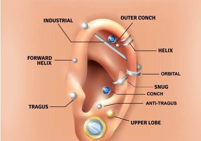 conch piercing