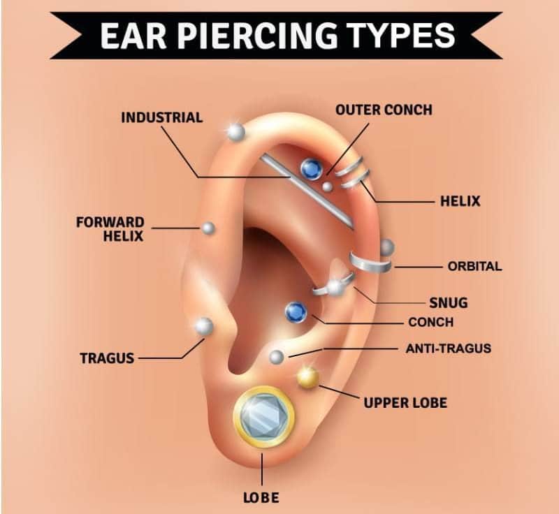 conch piercing
