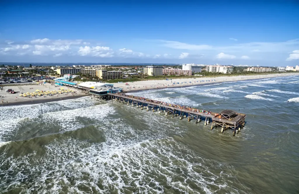 Oceanfront hotels near Cocoa Beach with views of the Atlantic and easy access to Port Canaveral