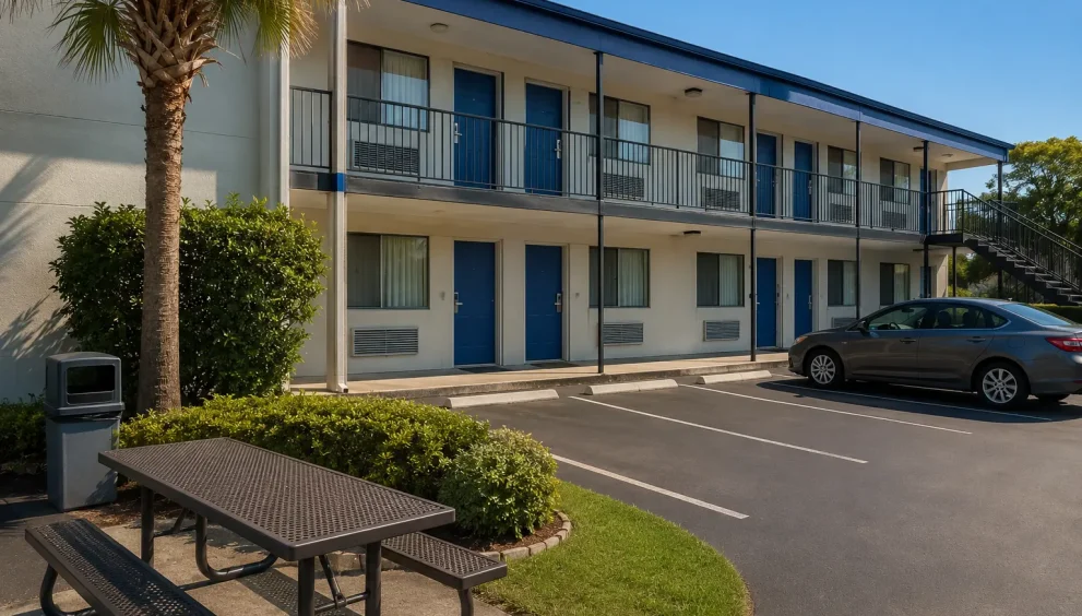 Affordable Motels Cocoa for long-term travel with comfortable weekly stay accommodations near beaches and major attractions.