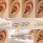 Cute Conch Piercing Ideas for Women Who Love Minimal Style