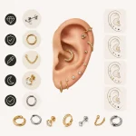 Trending Conch Piercing Ear Stack Ideas That Look Stunning