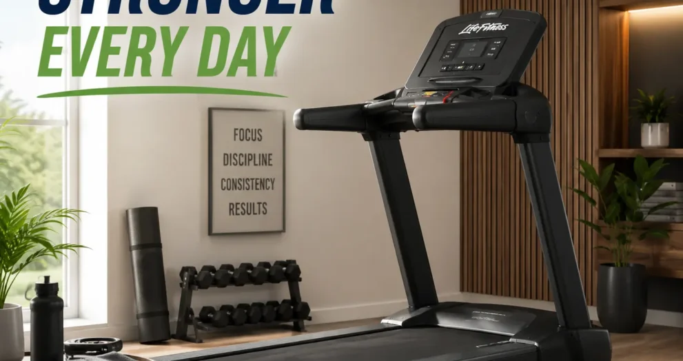 Life Fitness Treadmill: How Long Until You See Results with consistent workouts, healthy lifestyle habits, and daily home fitness routine
