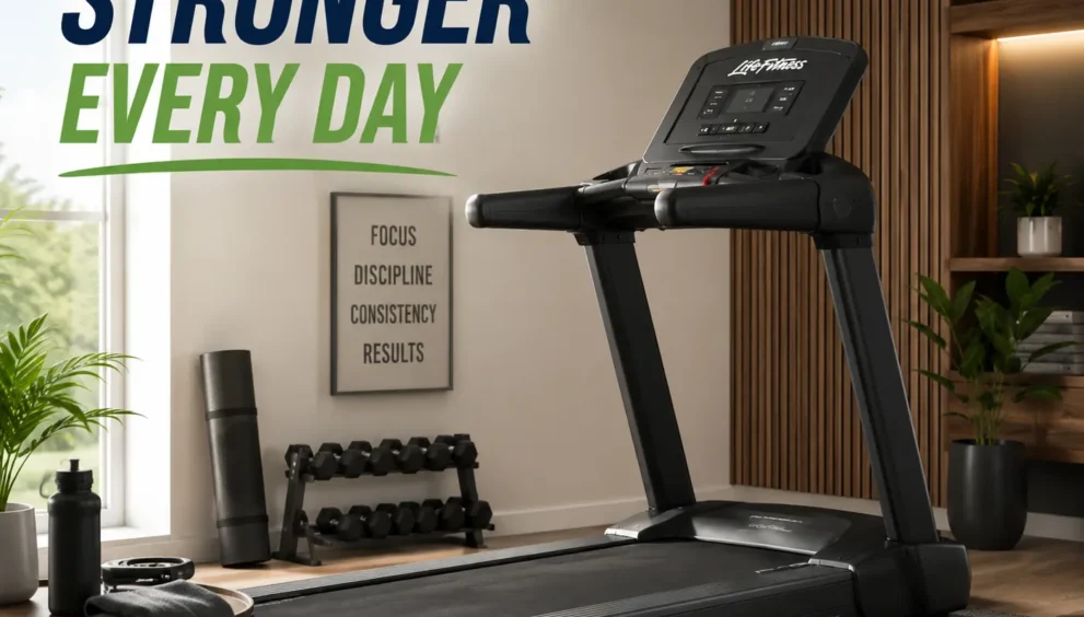 Life Fitness Treadmill: How Long Until You See Results with consistent workouts, healthy lifestyle habits, and daily home fitness routine
