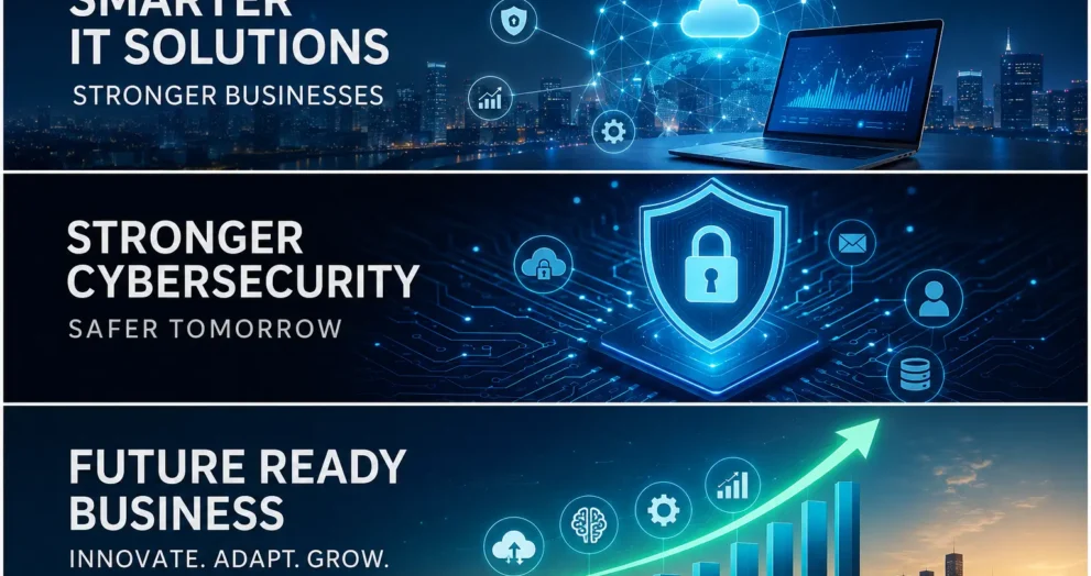 IT Business Solutions helping modern businesses improve cybersecurity, cloud technology, automation, and digital transformation