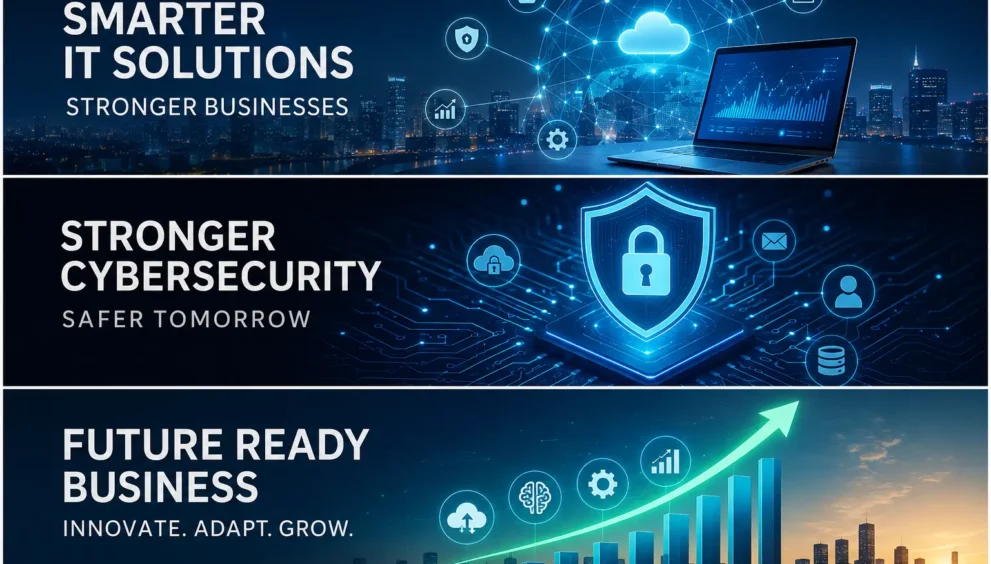 IT Business Solutions helping modern businesses improve cybersecurity, cloud technology, automation, and digital transformation