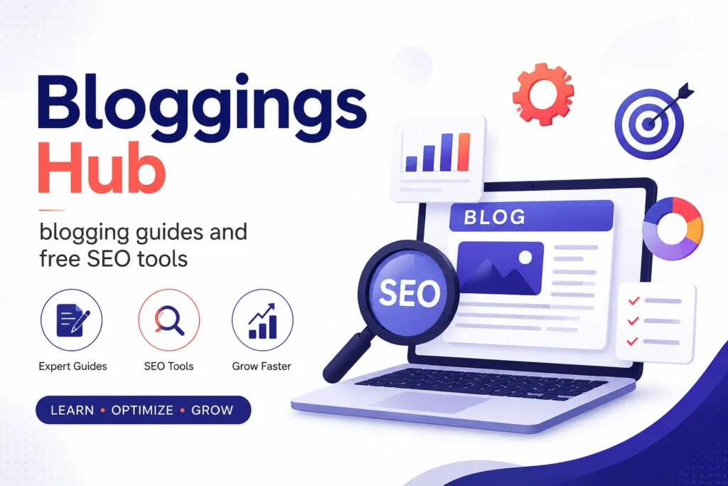 Bloggings Hub - blogging guides and free SEO tools