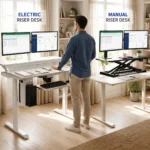 Riser Desk vs Standing Desk: Which One Should You Choose Now