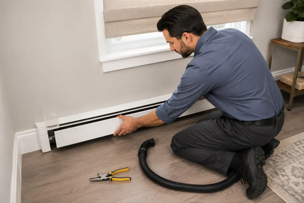 How to Clean Baseboard Heater Covers